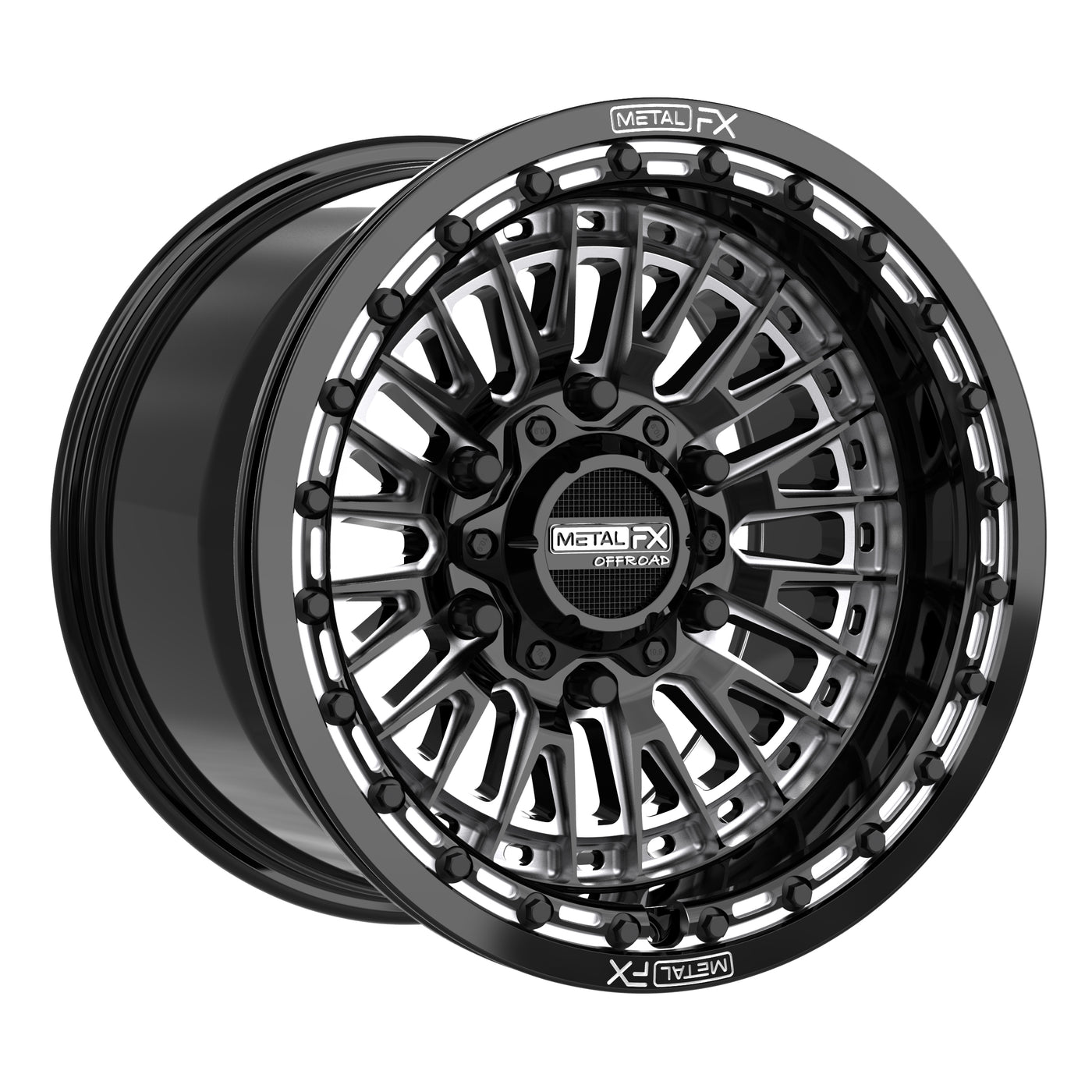 Slayer 6R Beadlock | Gloss Black Contrast Cut