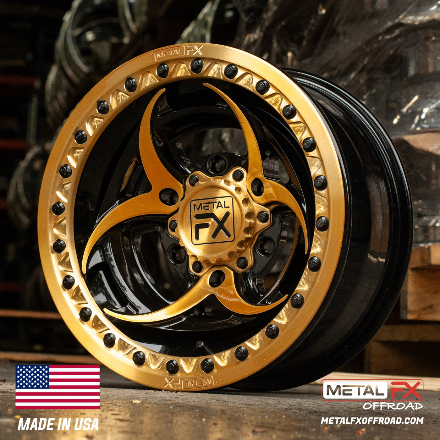 Biohazard 6R | Forged 3-Piece | Beadlock