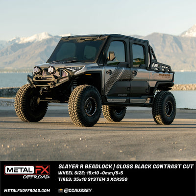 Slayer R Beadlock | Gloss Black Contrast Cut